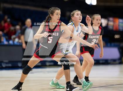 Thumbnail 2 in Faith Christian vs. Sacramento Adventist (CIF SJS D6 Final) photogallery.