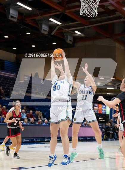 Thumbnail 1 in Faith Christian vs. Sacramento Adventist (CIF SJS D6 Final) photogallery.