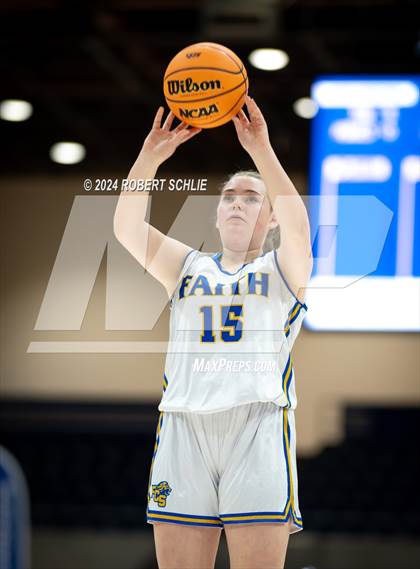 Thumbnail 1 in Faith Christian vs. Sacramento Adventist (CIF SJS D6 Final) photogallery.