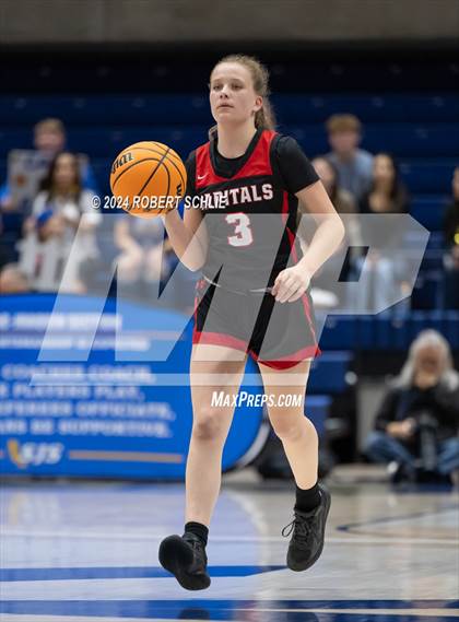 Thumbnail 3 in Faith Christian vs. Sacramento Adventist (CIF SJS D6 Final) photogallery.