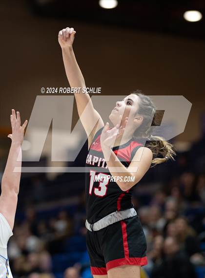 Thumbnail 1 in Faith Christian vs. Sacramento Adventist (CIF SJS D6 Final) photogallery.