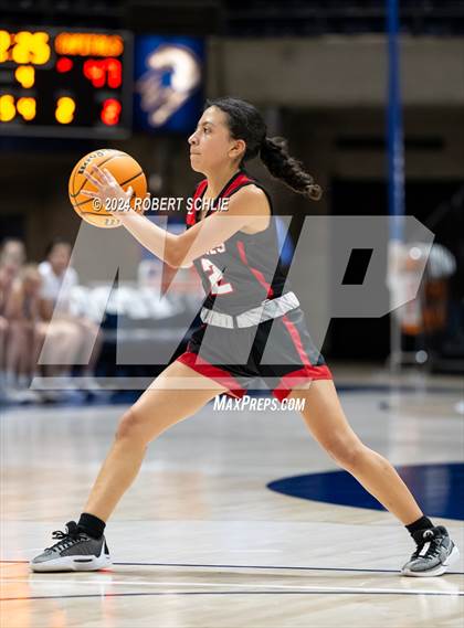 Thumbnail 1 in Faith Christian vs. Sacramento Adventist (CIF SJS D6 Final) photogallery.