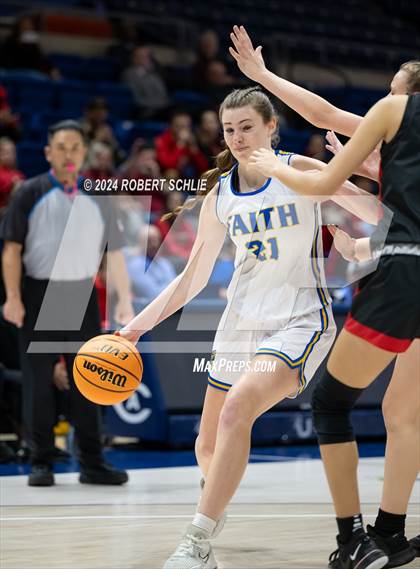 Thumbnail 1 in Faith Christian vs. Sacramento Adventist (CIF SJS D6 Final) photogallery.