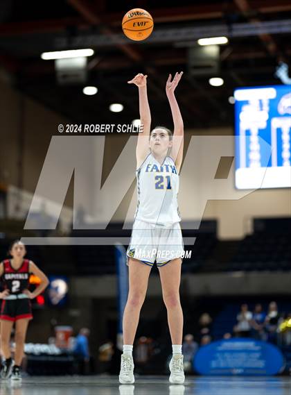 Thumbnail 1 in Faith Christian vs. Sacramento Adventist (CIF SJS D6 Final) photogallery.