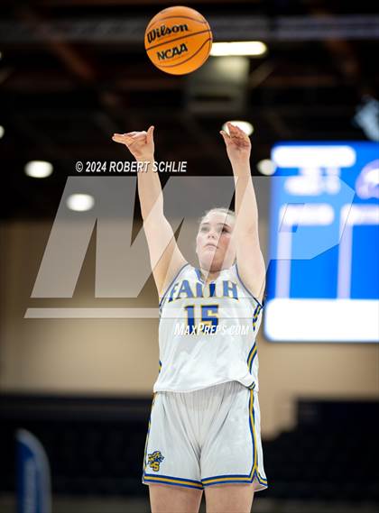 Thumbnail 2 in Faith Christian vs. Sacramento Adventist (CIF SJS D6 Final) photogallery.