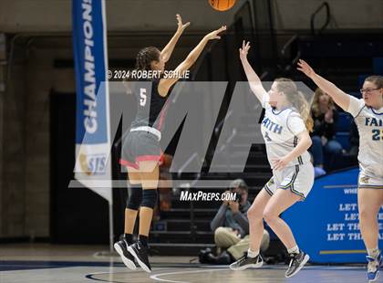 Thumbnail 2 in Faith Christian vs. Sacramento Adventist (CIF SJS D6 Final) photogallery.