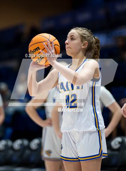 Thumbnail 3 in Faith Christian vs. Sacramento Adventist (CIF SJS D6 Final) photogallery.