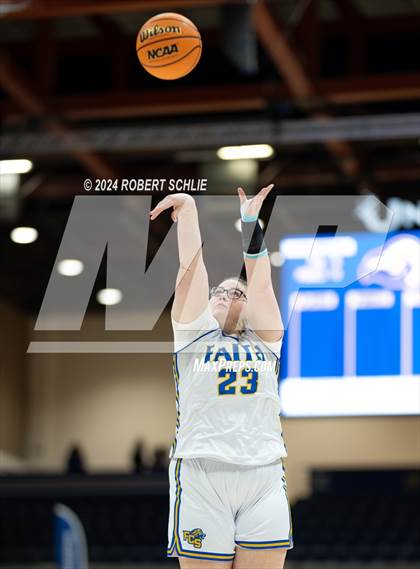 Thumbnail 3 in Faith Christian vs. Sacramento Adventist (CIF SJS D6 Final) photogallery.