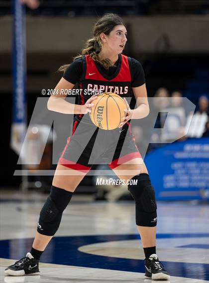 Thumbnail 2 in Faith Christian vs. Sacramento Adventist (CIF SJS D6 Final) photogallery.