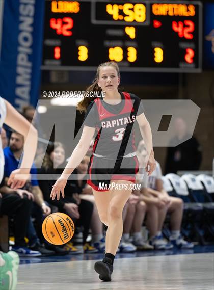Thumbnail 3 in Faith Christian vs. Sacramento Adventist (CIF SJS D6 Final) photogallery.