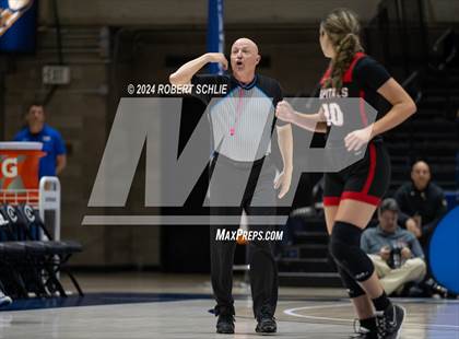 Thumbnail 3 in Faith Christian vs. Sacramento Adventist (CIF SJS D6 Final) photogallery.