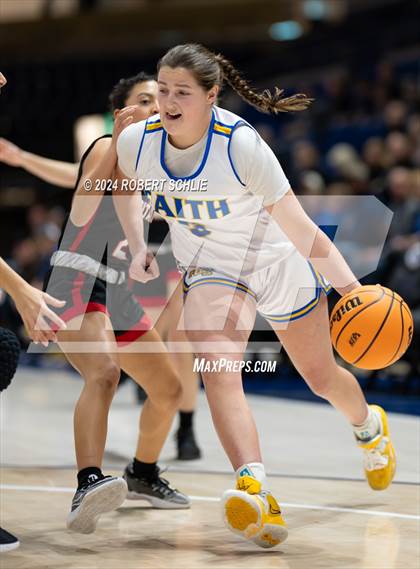 Thumbnail 1 in Faith Christian vs. Sacramento Adventist (CIF SJS D6 Final) photogallery.