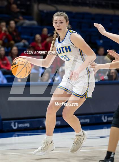 Thumbnail 3 in Faith Christian vs. Sacramento Adventist (CIF SJS D6 Final) photogallery.