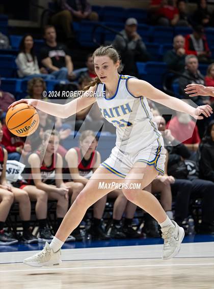Thumbnail 3 in Faith Christian vs. Sacramento Adventist (CIF SJS D6 Final) photogallery.