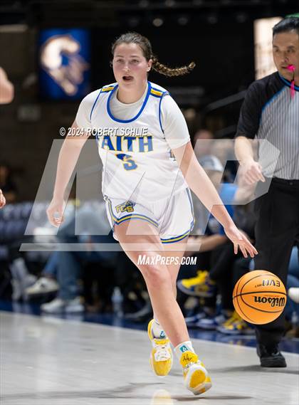 Thumbnail 1 in Faith Christian vs. Sacramento Adventist (CIF SJS D6 Final) photogallery.