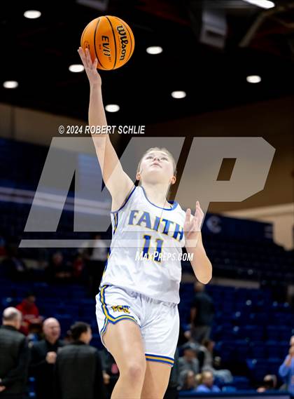 Thumbnail 3 in Faith Christian vs. Sacramento Adventist (CIF SJS D6 Final) photogallery.