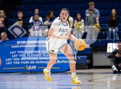 Thumbnail 2 in Faith Christian vs. Sacramento Adventist (CIF SJS D6 Final) photogallery.