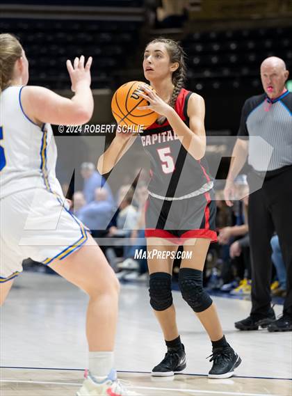 Thumbnail 1 in Faith Christian vs. Sacramento Adventist (CIF SJS D6 Final) photogallery.