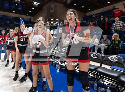 Thumbnail 2 in Faith Christian vs. Sacramento Adventist (CIF SJS D6 Final) photogallery.