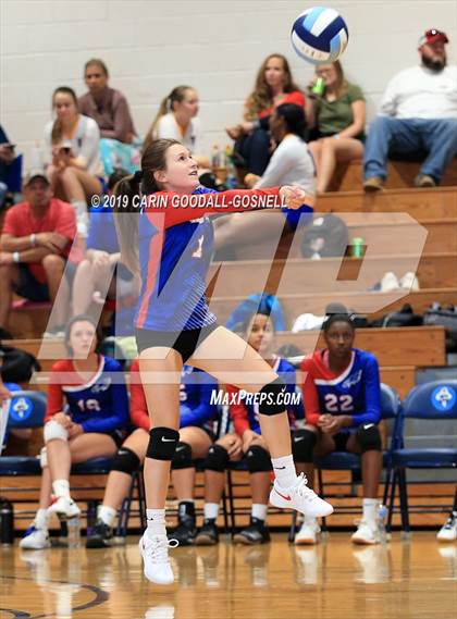 Thumbnail 1 in West Craven vs Swansboro (Joseph L. Beasley Spikefest) photogallery.
