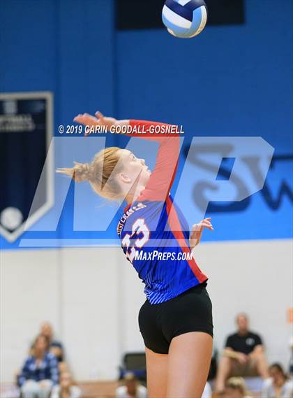 Thumbnail 3 in West Craven vs Swansboro (Joseph L. Beasley Spikefest) photogallery.
