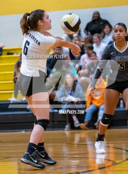 Thumbnail 3 in South View vs Gray's Creek (PAC Tournament Semifinal) photogallery.