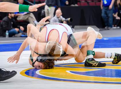 Thumbnail 2 in CIF State Boys Wrestling Championships (Semifinals) photogallery.