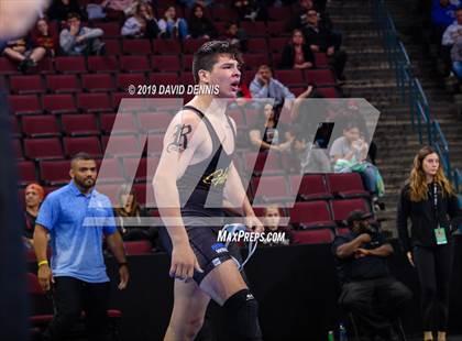 Thumbnail 3 in CIF State Boys Wrestling Championships (Semifinals) photogallery.
