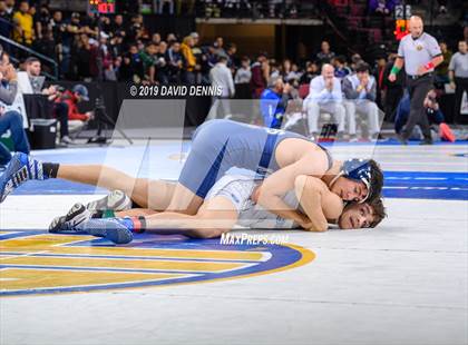 Thumbnail 2 in CIF State Boys Wrestling Championships (Semifinals) photogallery.