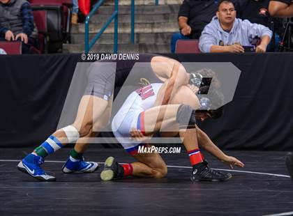 Thumbnail 2 in CIF State Boys Wrestling Championships (Semifinals) photogallery.