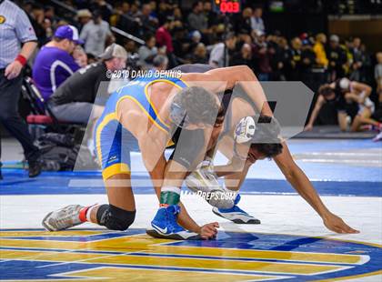 Thumbnail 1 in CIF State Boys Wrestling Championships (Semifinals) photogallery.