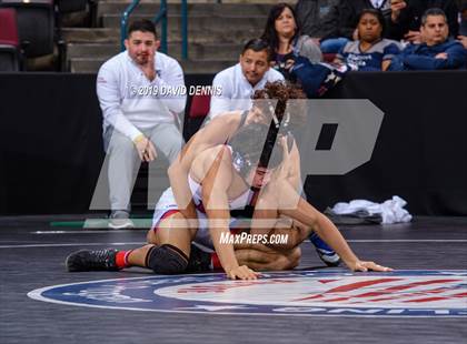Thumbnail 1 in CIF State Boys Wrestling Championships (Semifinals) photogallery.
