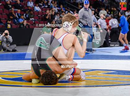 Thumbnail 2 in CIF State Boys Wrestling Championships (Semifinals) photogallery.