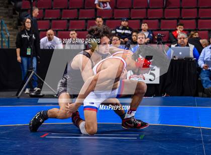 Thumbnail 3 in CIF State Boys Wrestling Championships (Semifinals) photogallery.