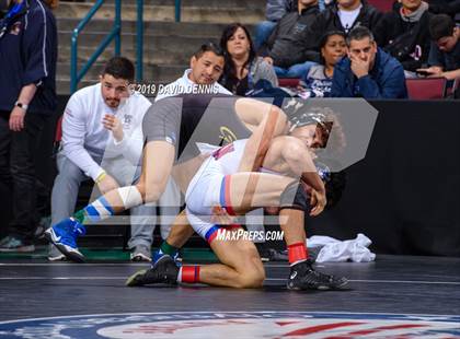 Thumbnail 3 in CIF State Boys Wrestling Championships (Semifinals) photogallery.