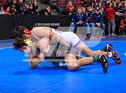 Thumbnail 1 in CIF State Boys Wrestling Championships (Semifinals) photogallery.