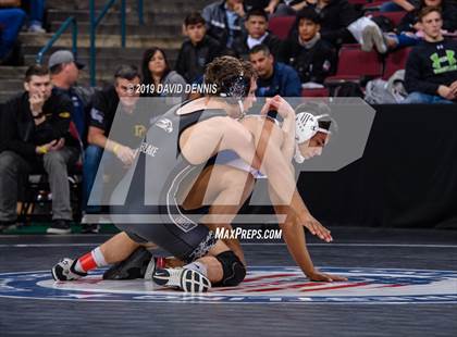 Thumbnail 2 in CIF State Boys Wrestling Championships (Semifinals) photogallery.