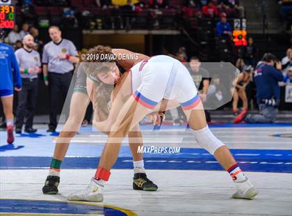 Thumbnail 1 in CIF State Boys Wrestling Championships (Semifinals) photogallery.
