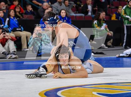 Thumbnail 2 in CIF State Boys Wrestling Championships (Semifinals) photogallery.