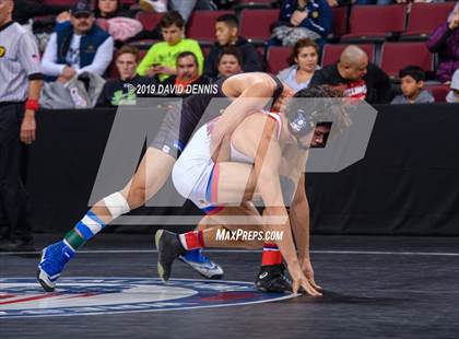 Thumbnail 1 in CIF State Boys Wrestling Championships (Semifinals) photogallery.