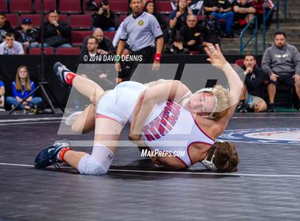 Thumbnail 2 in CIF State Boys Wrestling Championships (Semifinals) photogallery.