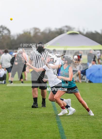 Thumbnail 3 in Academy of the Holy Names vs Gulf Coast photogallery.