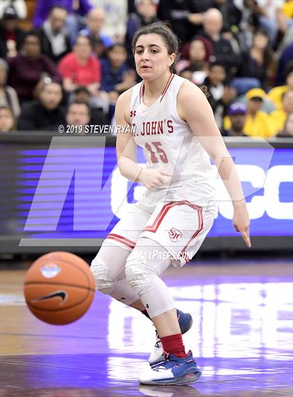 Thumbnail 2 in New Hope Academy vs. St. John's (GEICO National Tournament Final) photogallery.