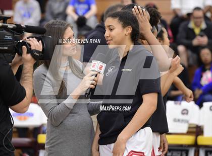 Thumbnail 2 in New Hope Academy vs. St. John's (GEICO National Tournament Final) photogallery.