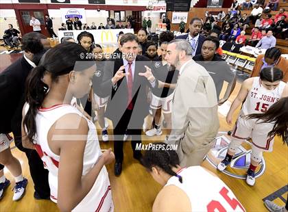 Thumbnail 1 in New Hope Academy vs. St. John's (GEICO National Tournament Final) photogallery.