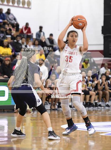 Thumbnail 1 in New Hope Academy vs. St. John's (GEICO National Tournament Final) photogallery.