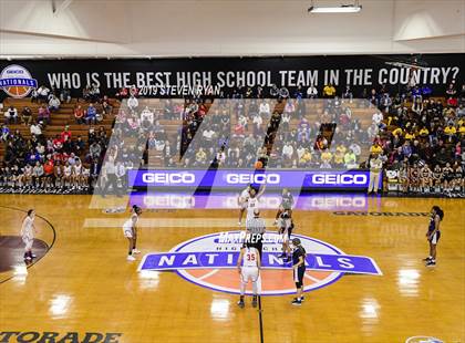 Thumbnail 2 in New Hope Academy vs. St. John's (GEICO National Tournament Final) photogallery.