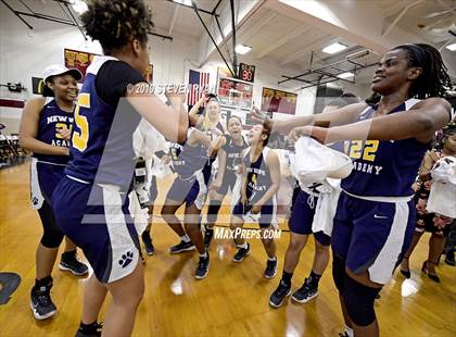 Thumbnail 2 in New Hope Academy vs. St. John's (GEICO National Tournament Final) photogallery.