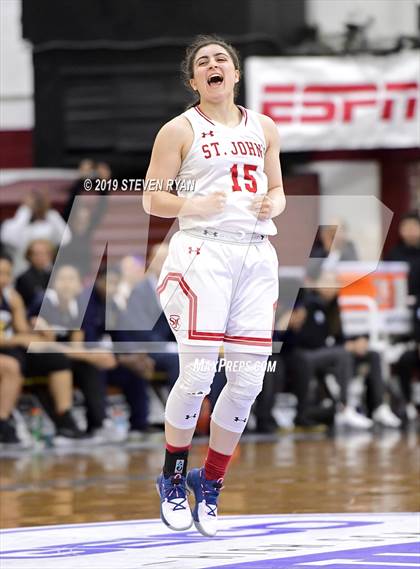 Thumbnail 1 in New Hope Academy vs. St. John's (GEICO National Tournament Final) photogallery.