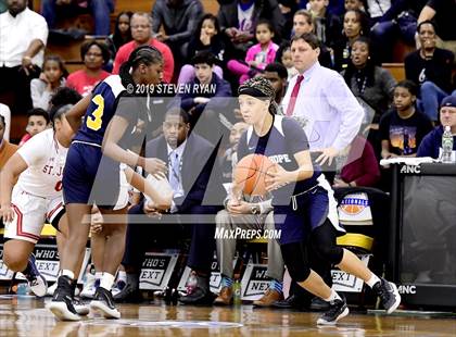 Thumbnail 2 in New Hope Academy vs. St. John's (GEICO National Tournament Final) photogallery.